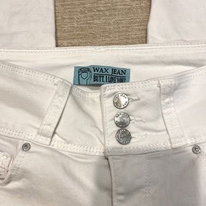 - 🌸2/$20🌸 WAX Jean White sz 1 excellent condition